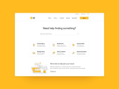 Insurance Search Page