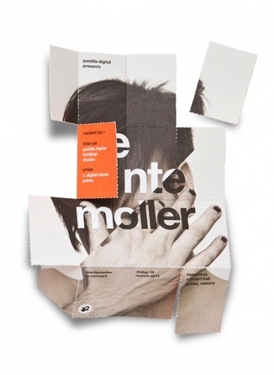 foldable brochure by face | 123 Inspiration #foldable #design #studio #face #brochure