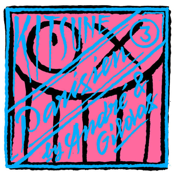 Kitsuné Music T Shirt Collection for Fall/Winter 2013 | Available Now #illustration #freehand #script #pink #paris #kitsune #kitsun #mra