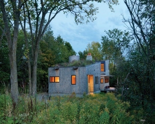 Nature Preserve House / John McLeod Architect | ArchDaily #middlebury #mcleod #selected #architect #nature #architecture #john #houses #usa