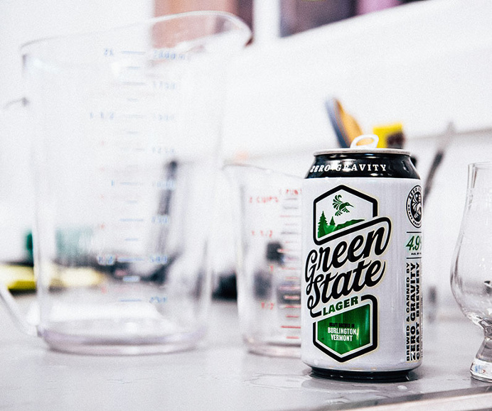 green, state, green state, beer, can, modern