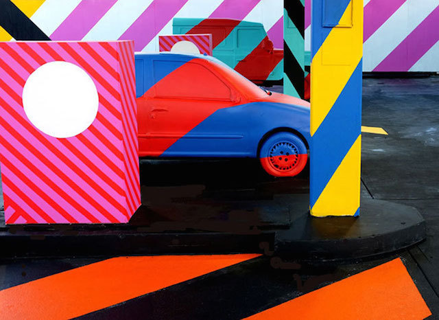 Colorful Street Art Installations by Maser-2 #street art #maser #installation #colour