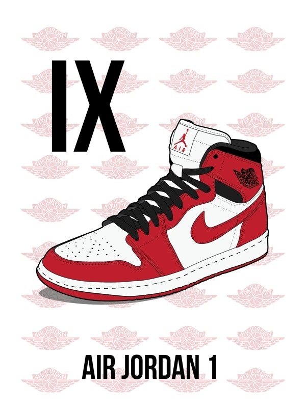 The Jordan Project #jordan #retro #illustration #sneakers #poster