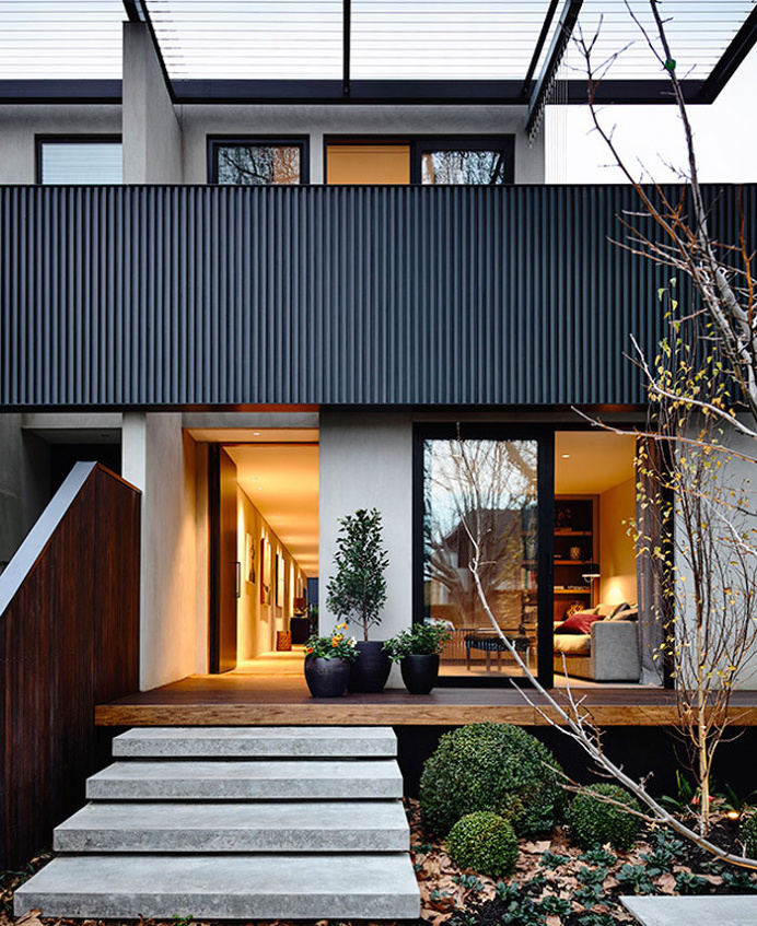 Elwood Townhouse by InForm - #architecture, #house, #home, #decor, #interior,
