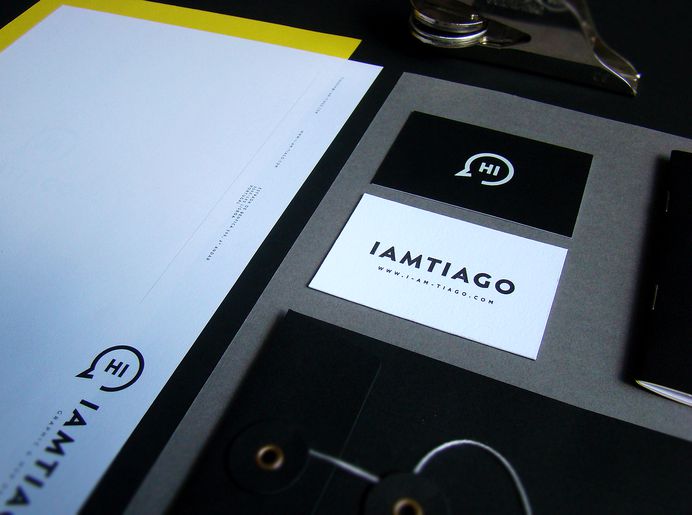 Iamtiago Identity materials on Behance