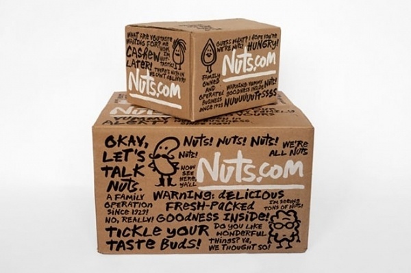 Rediseño de Nuts.com a cargo de Pentagram #packaging #sustainable
