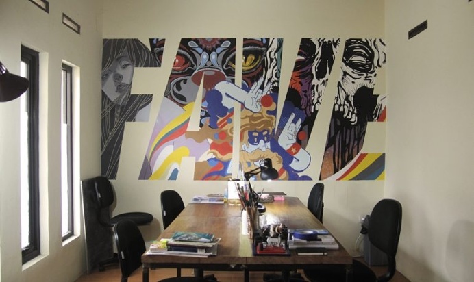 Studio Mural