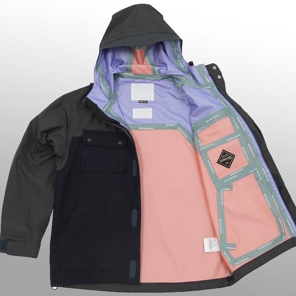design fjord:White Mountaineering Wool Gore Tex Luggage Parka #style #coat