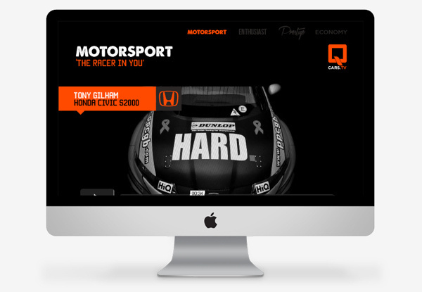 QCARS.TV Concept work on Behance #charts #branding #graphics #automotive #infographics #london #motorsport #imac #website #info #data #identity #film #logo #web