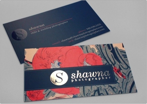 Business Card Design | Shawna Photographer #vcard