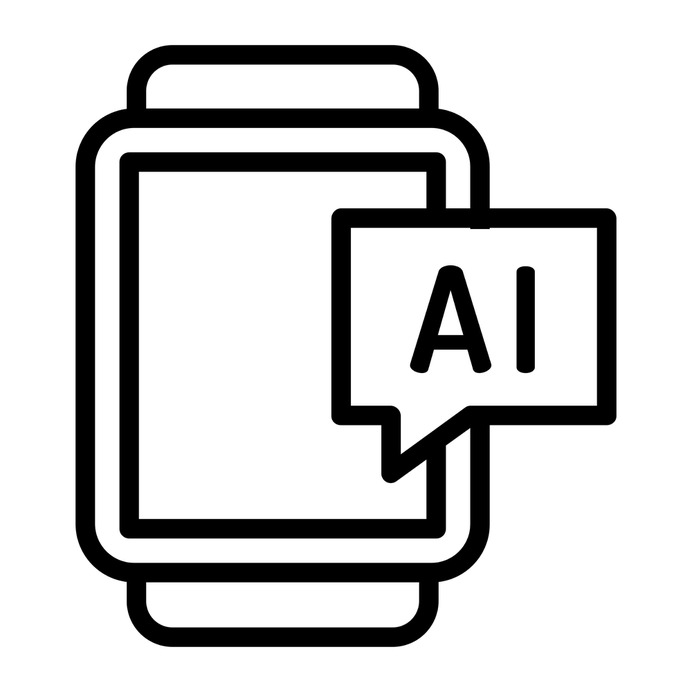 See more icon inspiration related to smartwatch, time and date, AI, chat bubble, wristwatch, electronic, communications, device, chat, fashion, multimedia and technology on Flaticon.
