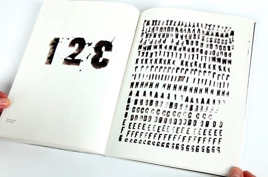 Laia Sacares.It's All About Type Editorial Design #typography