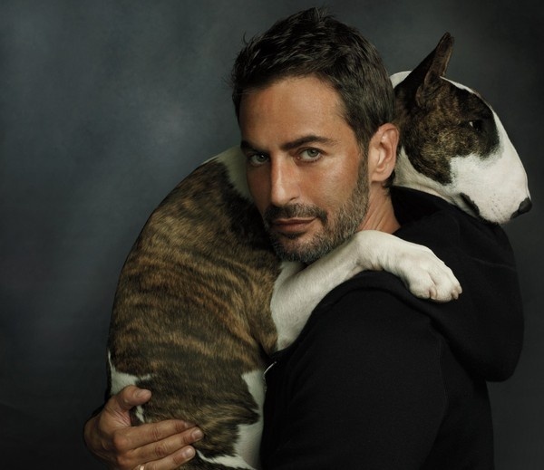 Re Making His Marc Marc Jacobs with his dog Neville, in New York. #portrait