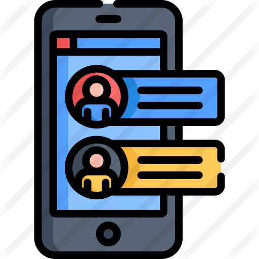 See more icon inspiration related to touch screen, electronics, mobile phone, communications, chat, smartphone, cellphone, iphone and technology on Flaticon.