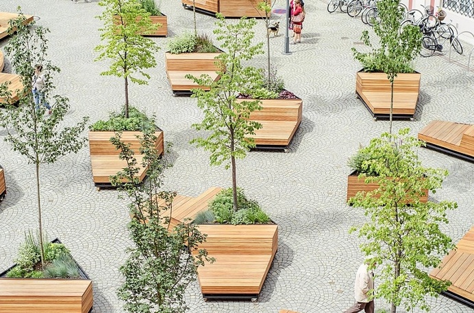 Courtyard City Hall by Atelier Starzak Strebicki