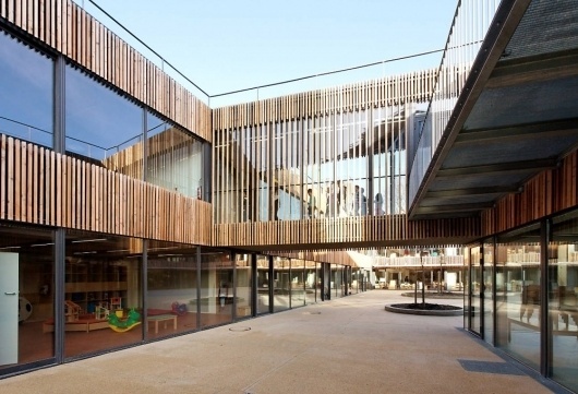 Architecture Photography: School Center Lucie Aubrac / Dietmar Feichtinger Architectes School Center Lucie Aubrac / Dietmar Feichtinger Architectes â€ #architecture