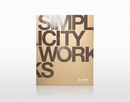 Simplicity Works on the Behance Network #modern #simplicity #minimal #typography