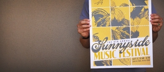 work « The Portfolio of Daniel Evan Garza #festival #print #design #graphic #poster