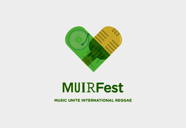MUIRFest Branding #icon #design #illustration #music #logo #love