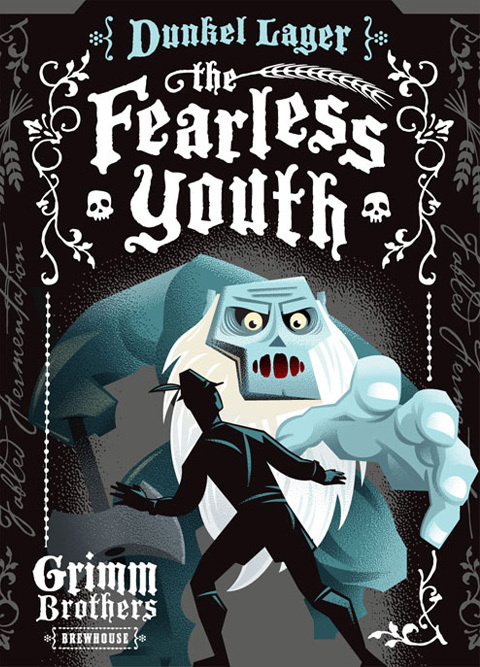 Grimm Brothers Brew Labels #packaging #beer #labels