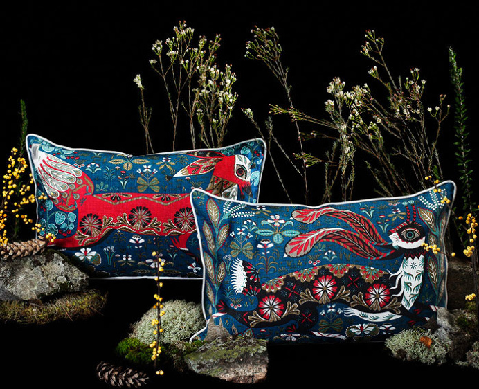 Magical Textile Patterns by Klaus Haapaniemi - InteriorZine