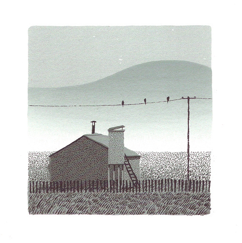 Pebble Island Screenprints : Jon McNaught #landscapes