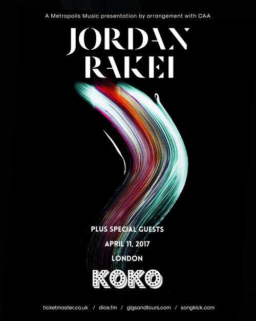 Poster design for Jordan Rakei by #music #soul #art #design #abstract