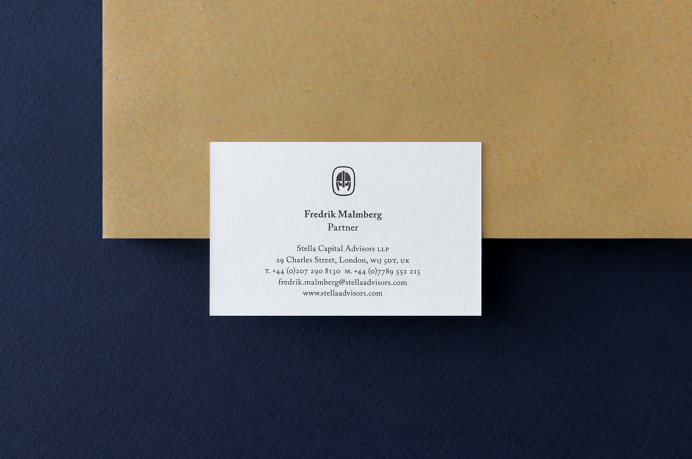 Stella Advisors by Matthew Hancock #identity #business card #branding