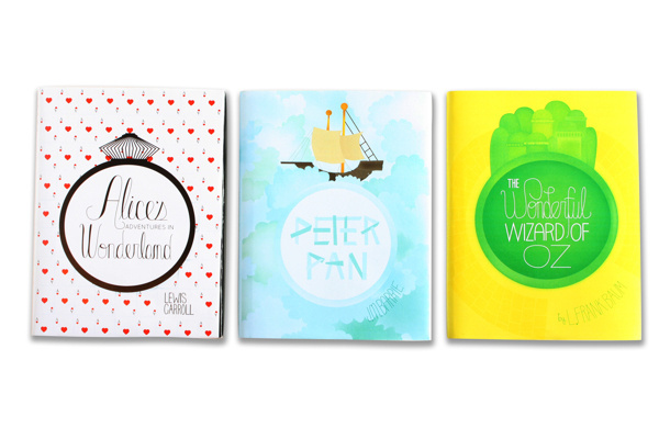 Mandy Bernal - dust jackets for childhood favorites #jacket #print #book #dust #cover #illustration