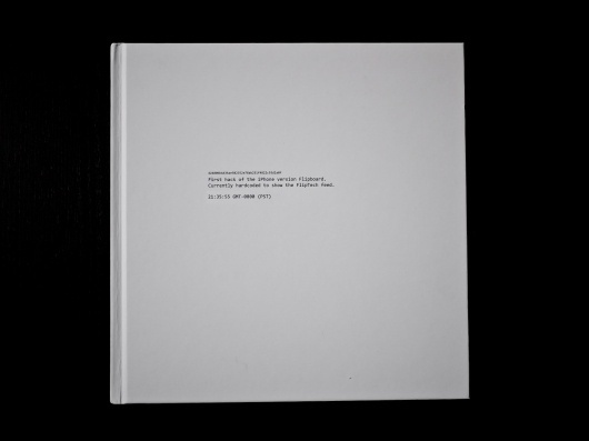 The Digital↔Physical: On building Flipboard for iPhone and Finding Edges for Our Digital Narratives — by Craig Mod #white #code #space #minimal #type #minimalist
