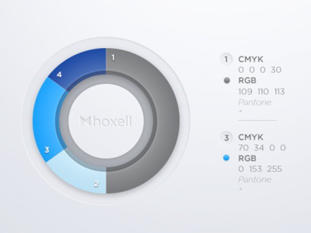 Smart chart about colors Free Psd. See more inspiration related to Chart, Colors, Smart and Horizontal on Freepik.