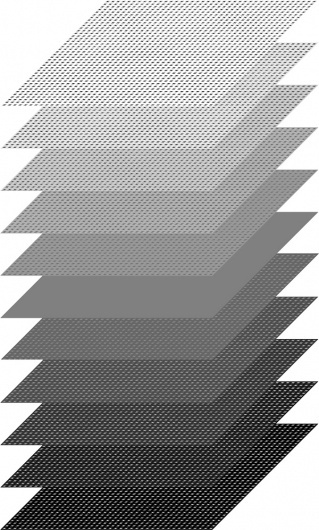 Buamai - REPROGRAPHIC / FUTURISTIC #black #gradient