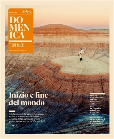 Domenica Space - Coverjunkie.com #cover #print #domenica #magazine
