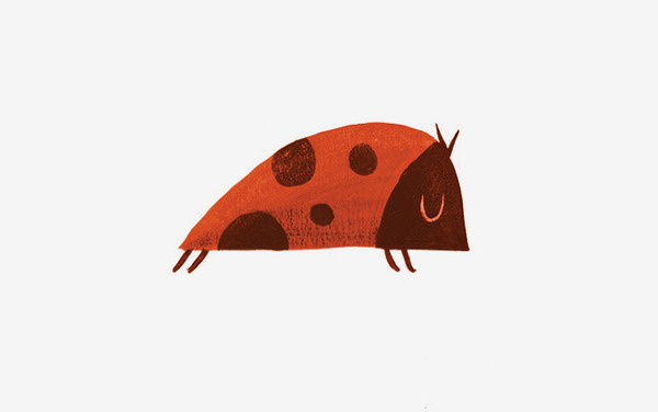Uppercase No. 13 Lady Buy #roxanne #red #bug #yours #illustration #lady