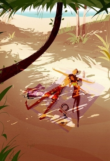 Illustrations by Pascal Campion | 123 Inspiration #illustrations #campion #pascal