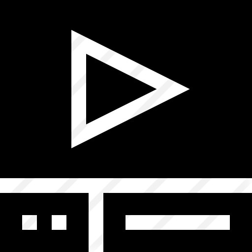 See more icon inspiration related to video, ui, music and multimedia, audio player, music player, video player, browser, audio, edit, interface, player, editing and track on Flaticon.