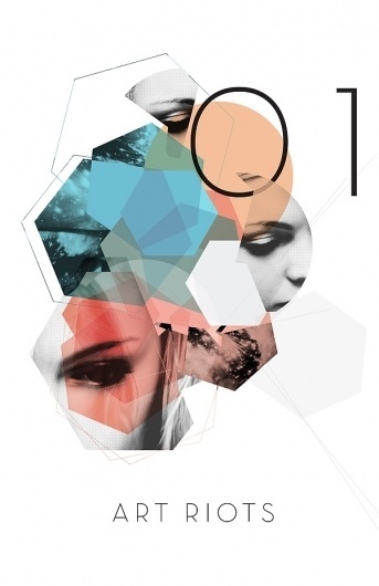 ART RIOTS // LET IT RIOT OUT on the Behance Network #flevo #rosco #color #shapes #concept #blonde #current #galaxy #numbers