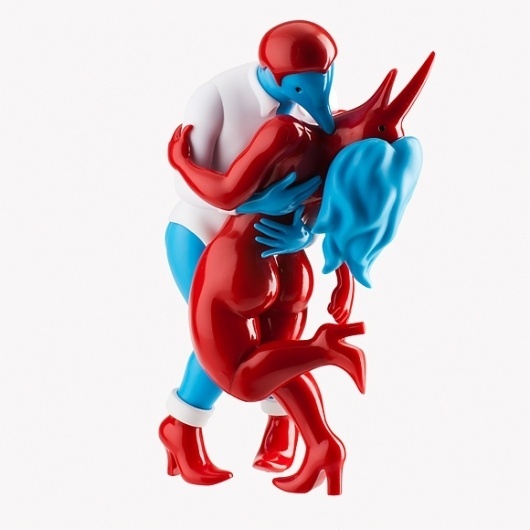 Releases: Parra x Kidrobot – "Pierced" Figure « Arrested Motion #product #kidrobot #deign #object #toy