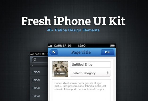 Fresh iphone kit Free Psd. See more inspiration related to Icons, Web, Iphone, Buttons, Psd, Fresh, Web icons, Web button, Horizontal and Kit on Freepik.