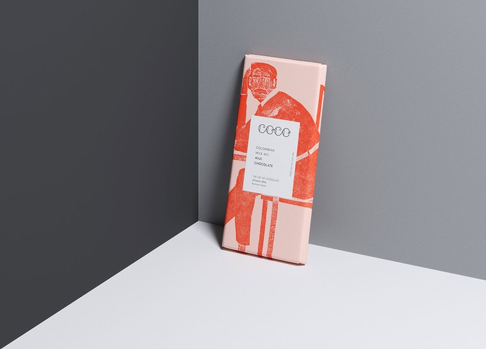 COCO — The Art of Chocolate - Mindsparkle Mag Edinburgh-based COCO is very good at making chocolate. But they needed a clear brand position: their own unique space in a competitive industry. #logo #packaging #identity #branding #design #color #photography #graphic #design #gallery #blog #project #mindsparkle #mag #beautiful #portfolio #designer