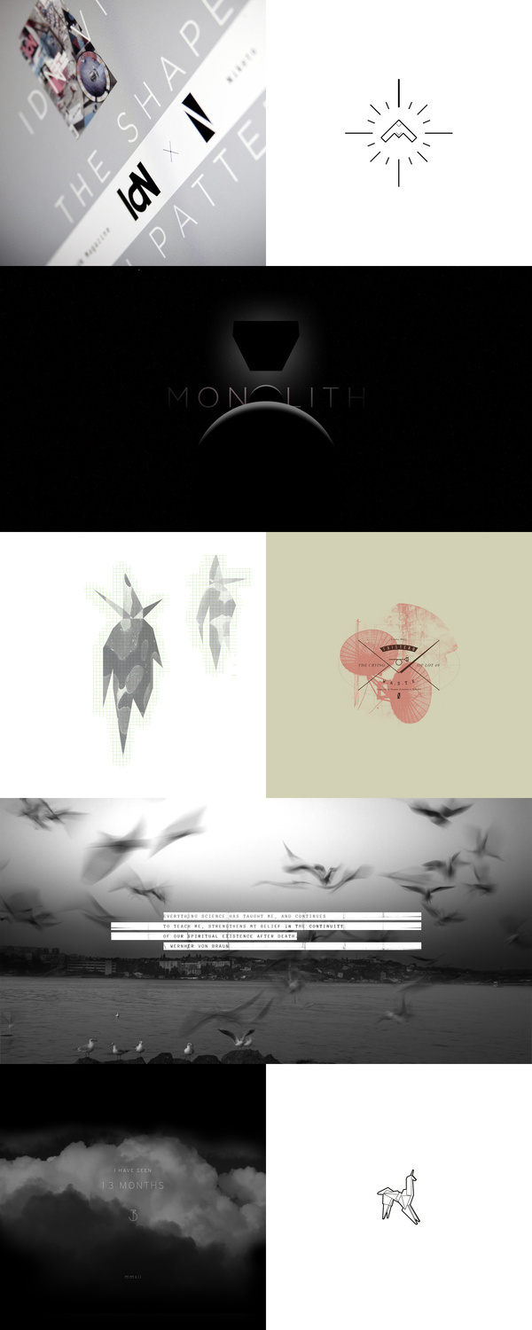 Work in Progress / Niketo.com #logo #minimal #poster #birds #quote #odyssey #unkle
