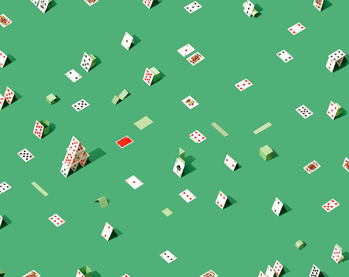 Photography by Andrew B. Myers #cards #pattern #playing