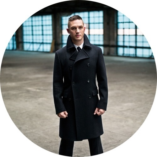 The Minimalist #hardy #tom #photography #coat #fashion