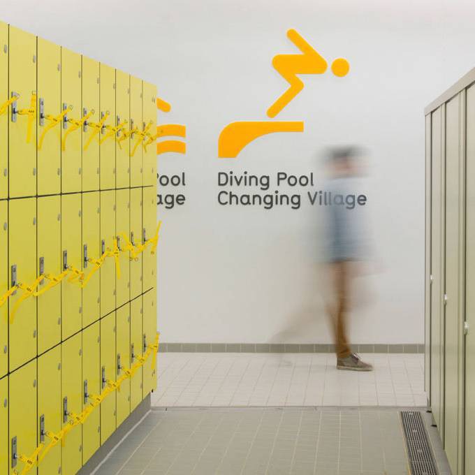 Wayfinding | Signage | Sign | Design 游泳馆标识系统