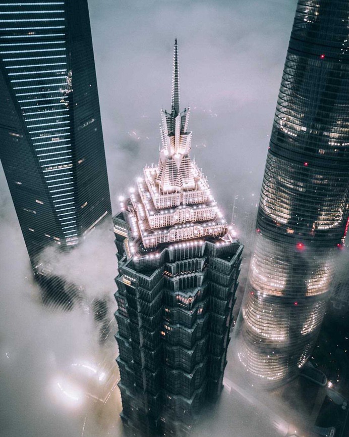 Futuristic and Sky High Architecture Photography by Aik Kai