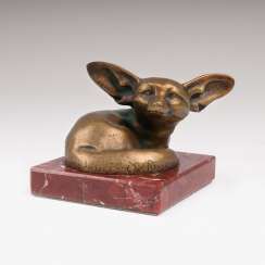 Small Animal Bronzes The The Desert Fox'. Édouard Marcel Sandoz
