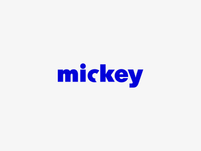 Mickey Mouse Logo by Damian Chmiel