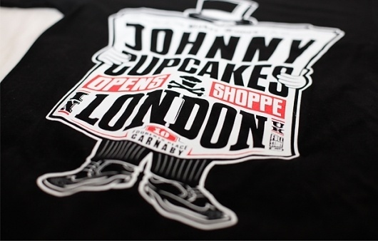 Johnny Cupcakes London Exclusive T-shirt | The Daily Street #print #tee #typography