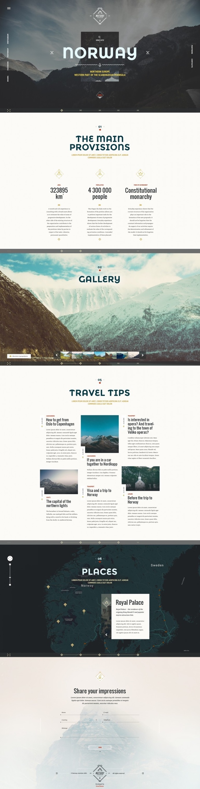 Norway Theme – Nature Travel