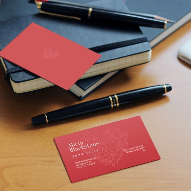 Red business card Free Psd. See more inspiration related to Logo, Business card, Mockup, Business, Abstract, Card, Template, Office, Visiting card, Presentation, Stationery, Corporate, Mock up, Company, Modern, Branding, Visit card, Identity, Brand and Mockup template on Freepik.